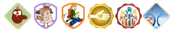 How gamification badges on LearnWorlds look