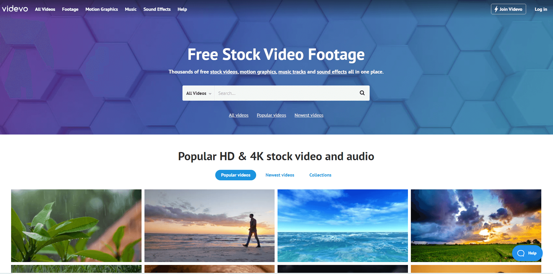 HD and 4k stock footage