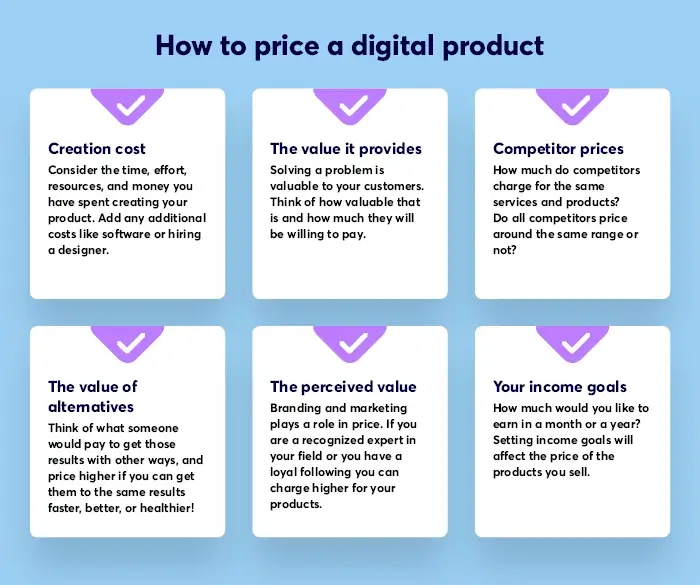 8 Digital Products You Can Create and Sell - Digital Product Ideas! 