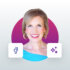 Screenshot of Mari Smith photo in a circle along with Facebook and AI logos.